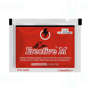 Erective M Orange Flavour Sugar Free Sachet 10gm
