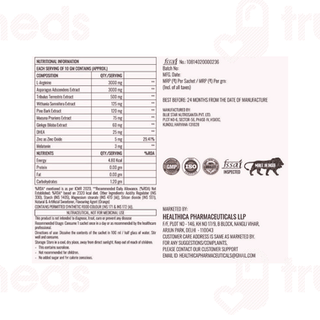 Erective M Orange Flavour Sugar Free Sachet 10gm