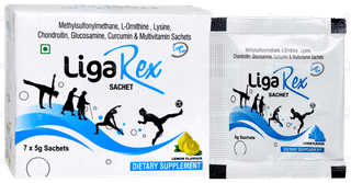 Ligarex Lemon Flavour Sugar Free Sachet 5gm
