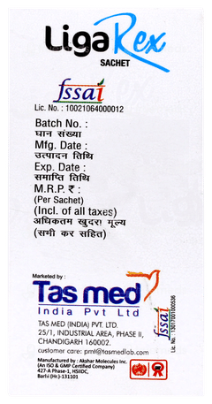 Ligarex Lemon Flavour Sugar Free Sachet 5gm