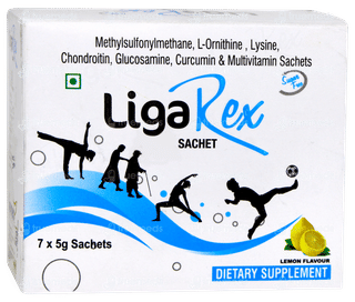 Ligarex Lemon Flavour Sugar Free Sachet 5gm