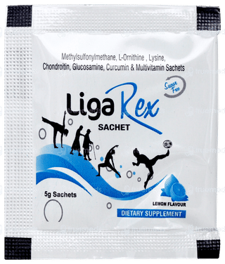 Ligarex Lemon Flavour Sugar Free Sachet 5gm
