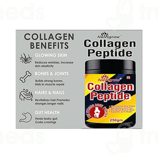 Nutrigrow Collagen Peptide Powder 250Gm