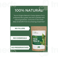 Ayura Origins Natures Costus Igneus Fix 120gm