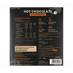 Auric Hot Chocolate With Ashwagandha 250gm