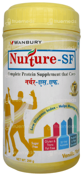 Nurture Sf Vanilla Flavour Powder 200gm