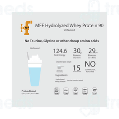 Myfitfuel Hydrolyzed Mff Whey Protein Unflavoured 500gm