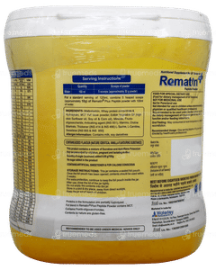 Rematin Plus Vanilla Flavour Peptide Powder 400gm