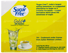 Sugar Free Gold + With Chromium 0.75gm Pack Of 100 Sachets