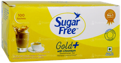 Sugar Free Gold + With Chromium 0.75gm Pack Of 100 Sachets