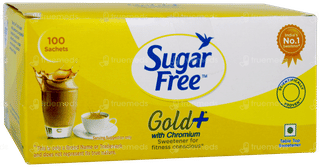 Sugar Free Gold + With Chromium 0.75gm Pack Of 100 Sachets