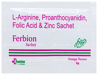 Ferbion Orange Flavour Sugar Free Sachet 5gm