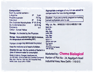 Ferbion Orange Flavour Sugar Free Sachet 5gm