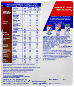 Protinex Rich Chocolate Flavour Zero Added Sugar Refill Powder 230gm