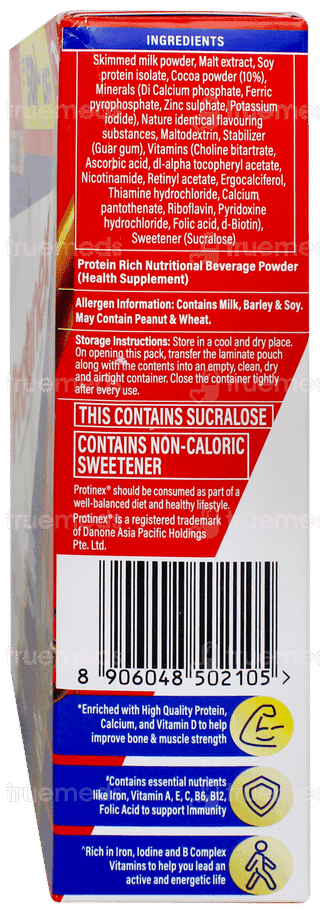 Protinex Rich Chocolate Flavour Zero Added Sugar Refill Powder 230gm