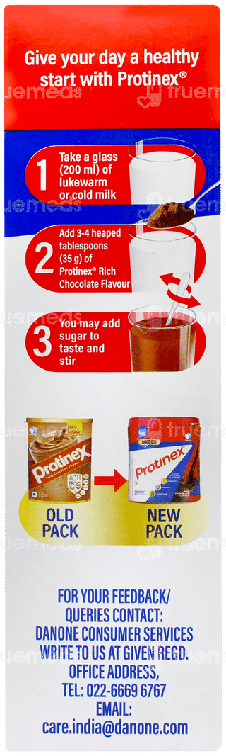 Protinex Rich Chocolate Flavour Zero Added Sugar Refill Powder 230gm