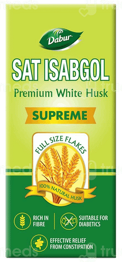 Dabur Sat Isabgol Premium White Husk Supreme 90Gm+30Gm Extra Free Dabur Sat Isabgol Premium White Husk Supreme 90Gm+30Gm Extra Free