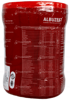 Albuzest Vanilla Flavour No Added Sugar Powder Jar 400Gm