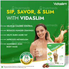 Vidaslim Caffe Latte Flavour Refill Powder 500gm