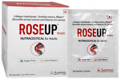 Roseup Lime Flavour Sugar Free Sachet 7gm Roseup Lime Flavour Sugar Free Sachet 7gm