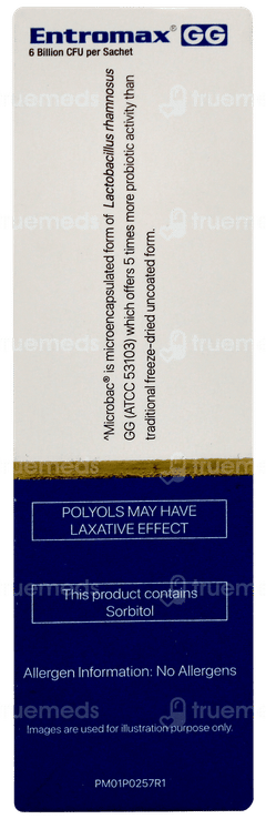 Entromax Gg Vanilla Flavour Sugar Free Sachet 1gm