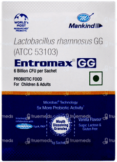 Entromax Gg Vanilla Flavour Sugar Free Sachet 1gm