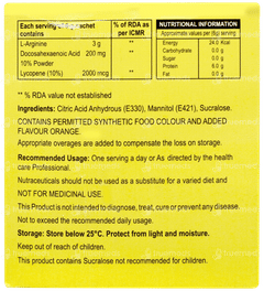 Fetlar Orange Flavour Sugar Free Sachet 6gm