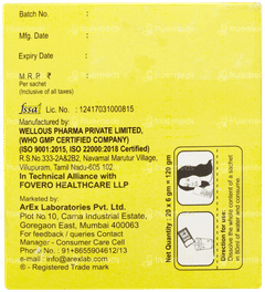 Fetlar Orange Flavour Sugar Free Sachet 6gm