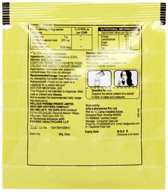 Fetlar Orange Flavour Sugar Free Sachet 6gm