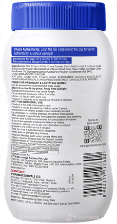 Galact Plus Choco Hazelnut Flavour No Added Sugar Powder 400gm