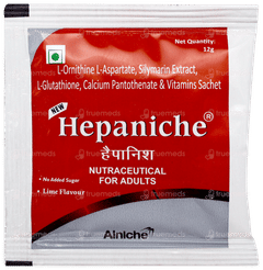Hepaniche New Lime Flavour No Added Sugar Sachet 12gm