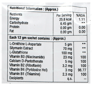 Hepaniche New Lime Flavour No Added Sugar Sachet 12Gm