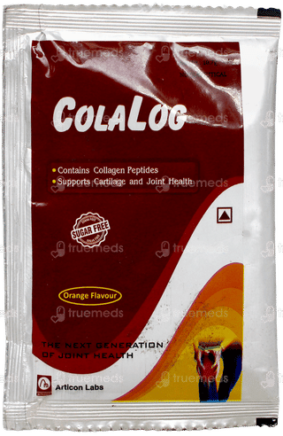 Colalog Orange Flavour Sugar Free Powder 10.7Gm