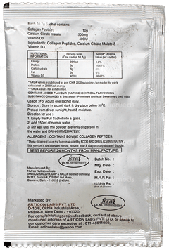 Colalog Orange Flavour Sugar Free Powder 10.7Gm Colalog Orange Flavour Sugar Free Powder 10.7Gm