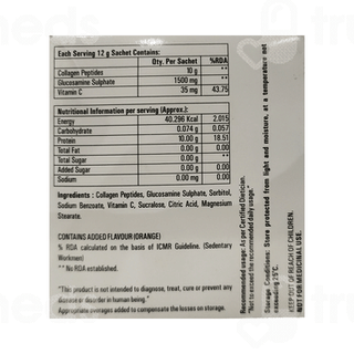 Collesta Orange Flavour Sugar Free Sachet 12Gm