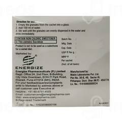 Collesta Orange Flavour Sugar Free Sachet 12Gm