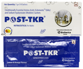 Post Tkr Lemon & Orange Flavour Sugar Free Sachet 7gm
