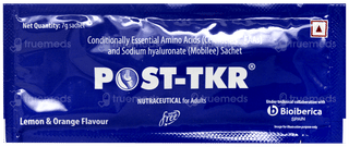 Post Tkr Lemon & Orange Flavour Sugar Free Sachet 7gm