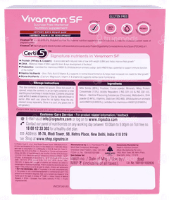 Vivamom Sf Zero Sucrose Chocolate Flavour Refill Powder 200Gm