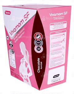 Vivamom Sf Zero Sucrose Chocolate Flavour Refill Powder 200Gm