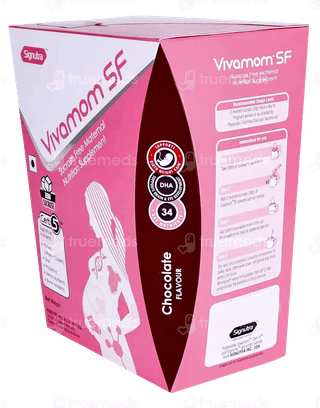 Vivamom Sf Zero Sucrose Chocolate Flavour Refill Powder 200Gm