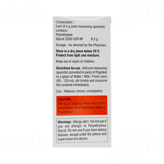 Pegclear Jar Sugar Free Powder 119gm