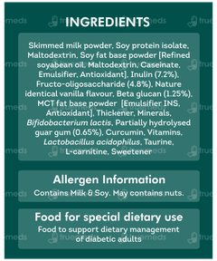 Health Ok D Diabetes Care Vanilla Flavour Zero Added Sucrose Refill Powder 200gm