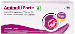 Aminofit Forte Lemon Orange Flavour Sugar Free Sachet 5gm Aminofit Forte Lemon Orange Flavour Sugar Free Sachet 5gm