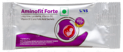 Aminofit Forte Lemon Orange Flavour Sugar Free Sachet 5Gm