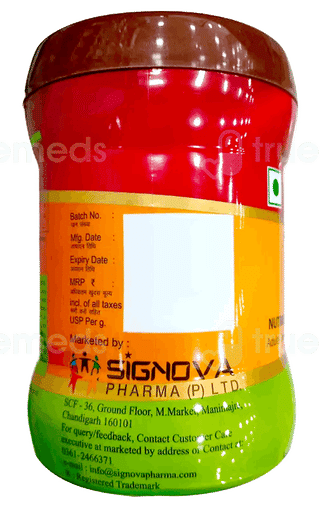 Nutrasig Sf Chocolate Flavour No Added Sucrose Powder 300Gm