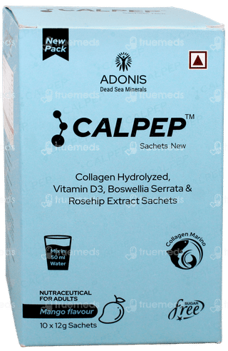 Calpep New Mango Flavour Sugar Free Sachet 12Gm