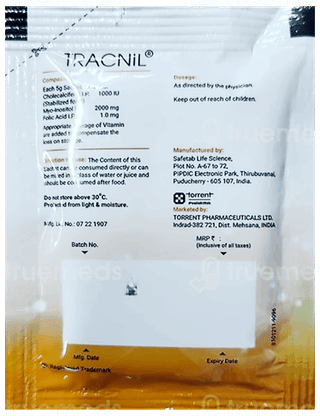 Tracnil Sugar Free Sachet 5Gm