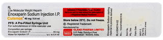 Cutenox 40mg Injection 0.4ml