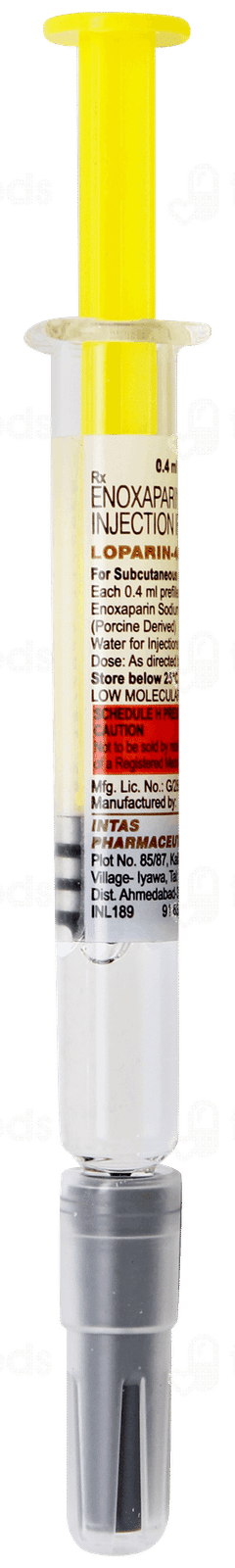 Loparin 40 Injection 0.4ml Loparin 40 Injection 0.4ml